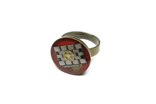 Inel Steampunk Handmade I000004