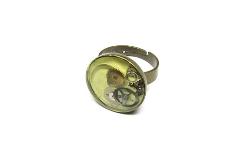Inel Steampunk Handmade I000005