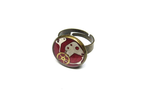 Inel Steampunk Handmade I000013