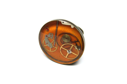 Inel Steampunk Handmade I000045