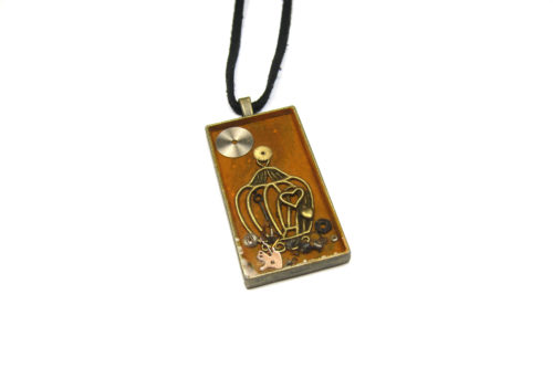 Pandantiv Steampunk Handmade P000094