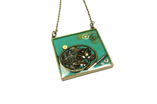 Pandantiv Steampunk Handmade P000100