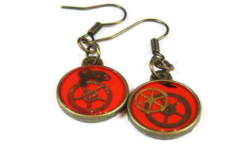 Cercei Steampunk Handmade C000167