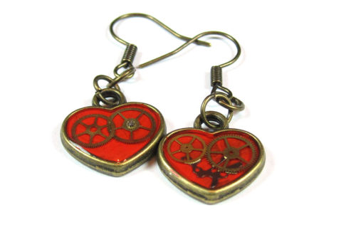 Cercei Steampunk Handmade C000171