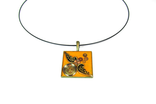 Pandantiv Steampunk Handmade P000271