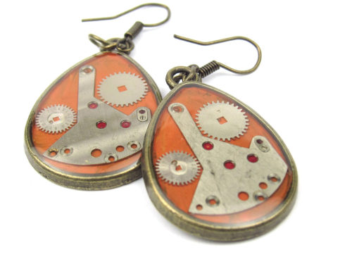 Cercei Steampunk Handmade C000384