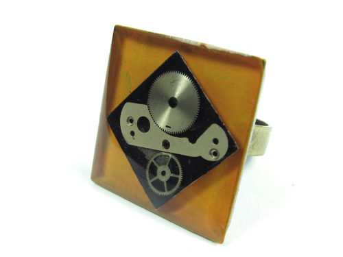 Inel Steampunk Handmade I000163