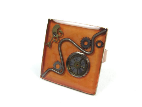 Inel Steampunk Handmade I000172