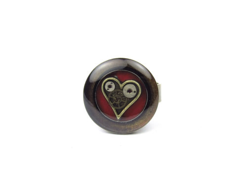 Inel Steampunk Handmade I000257