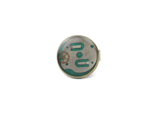 Inel Steampunk Handmade I000283