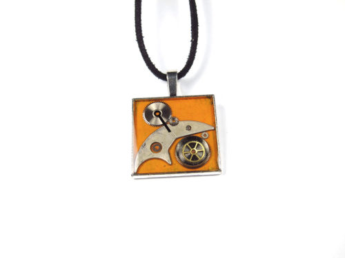 Pandantiv Steampunk Handmade P000389