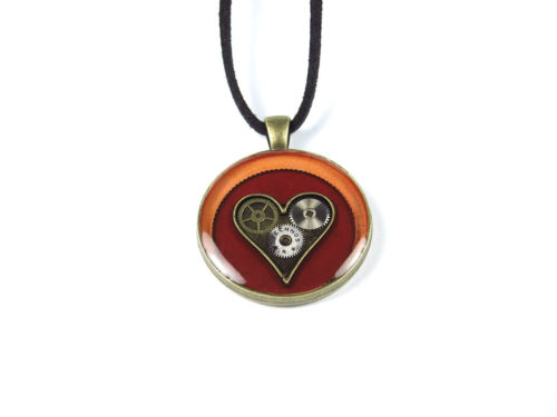 Pandantiv Steampunk Handmade P000444