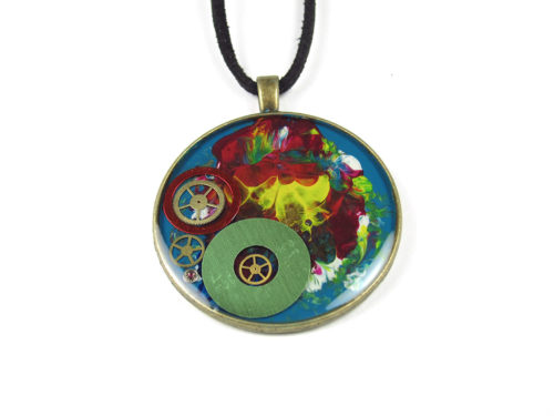 Pandantiv Steampunk Handmade P000464