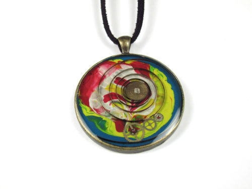 Pandantiv Steampunk Handmade P000470