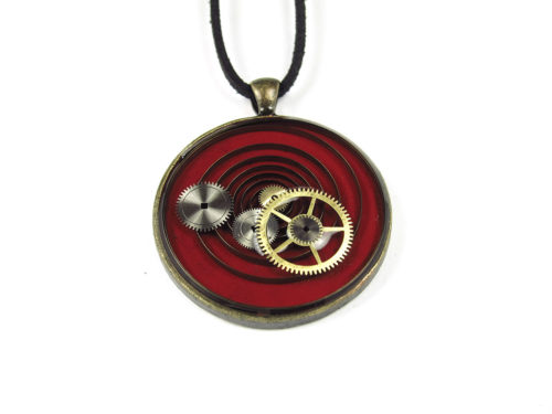 Pandantiv Steampunk Handmade P000472