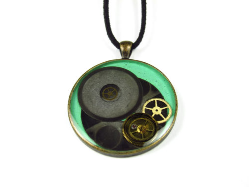 Pandantiv Steampunk Handmade P000473