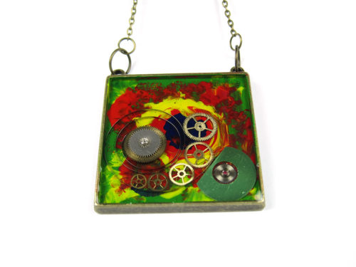 Pandantiv Steampunk Handmade P000487