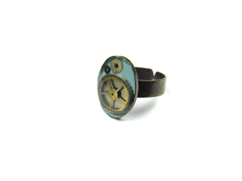 Inel Steampunk Handmade I000359