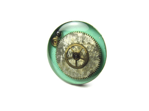 Inel Steampunk Handmade I000408