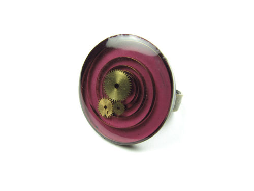 Inel Steampunk Handmade I000409