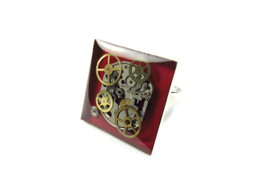 Inel Steampunk Handmade I000420