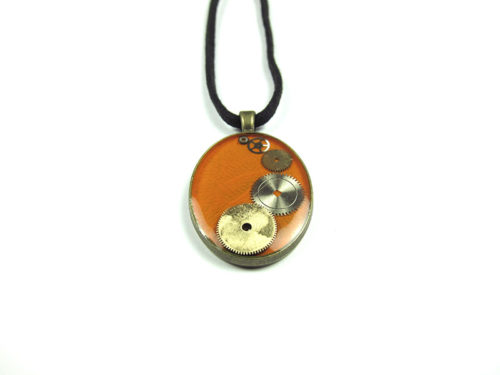 Pandantiv Steampunk Handmade P000513