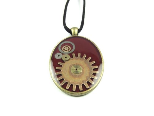 Pandantiv Steampunk Handmade P000558