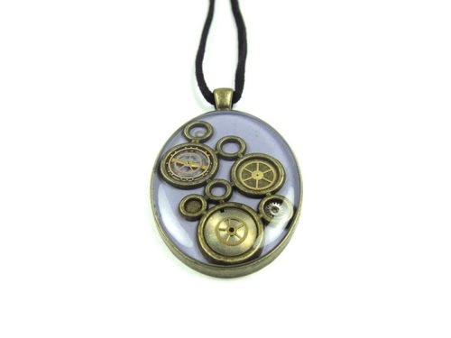 Pandantiv Steampunk Handmade P000560