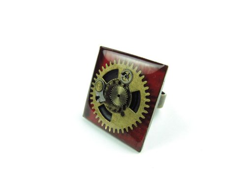 Inel Steampunk Handmade I000481