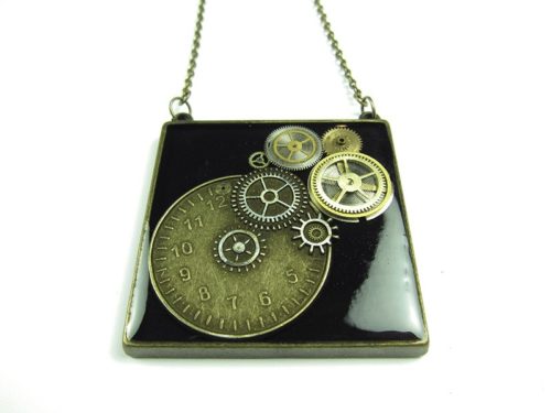 Pandantiv Steampunk Handmade P000585