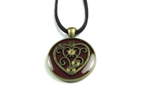 Pandantiv Steampunk Handmade P000609