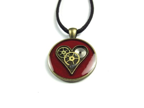 Pandantiv Steampunk Handmade P000615