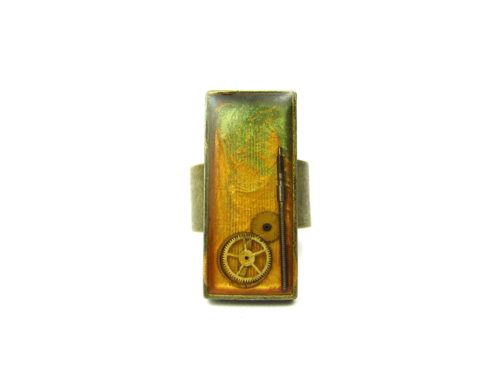 Inel Steampunk Handmade I000494