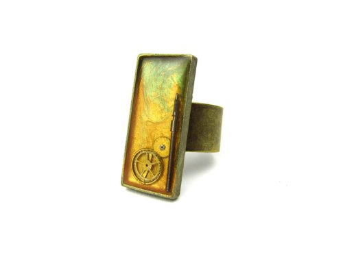 Inel Steampunk Handmade I000494