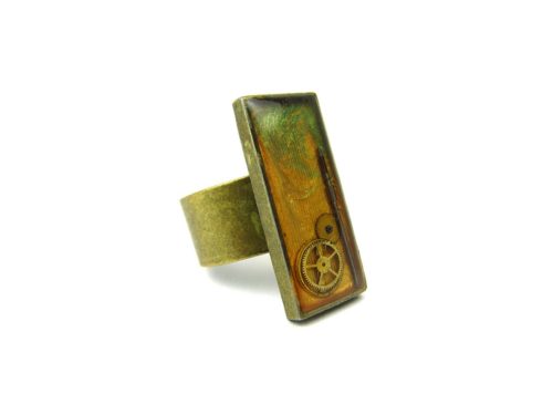 Inel Steampunk Handmade I000494
