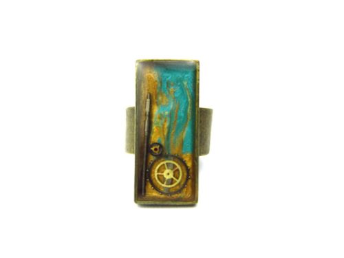 Inel Steampunk Handmade I000495