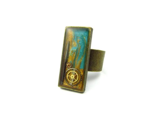 Inel Steampunk Handmade I000495