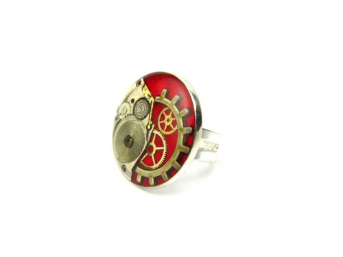 Inel Steampunk Handmade I000498