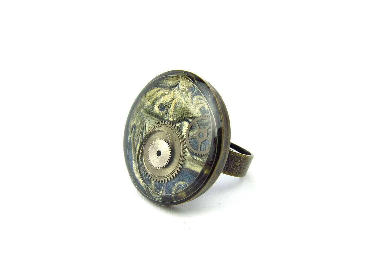 Inel Steampunk Handmade I000506 2 Inel Steampunk Handmade I000506