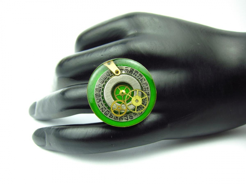 Inel Steampunk Handmade I000507