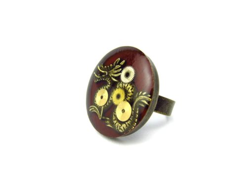 Inel Steampunk Handmade I000509