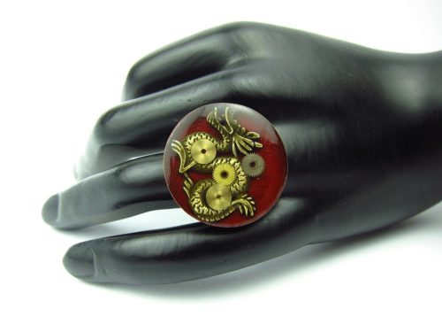 Inel Steampunk Handmade I000509