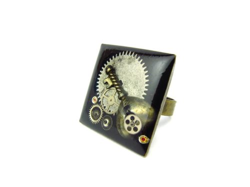 Inel Steampunk Handmade I000515