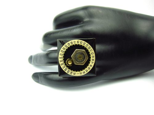 Inel Steampunk Handmade I000516