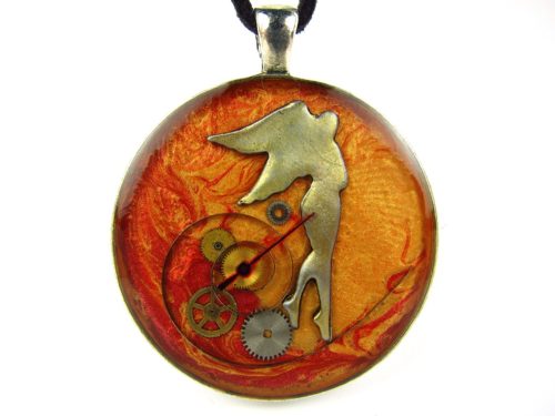 Pandantiv Steampunk Handmade P000734