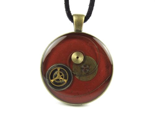 Pandantiv Steampunk Handmade P000779