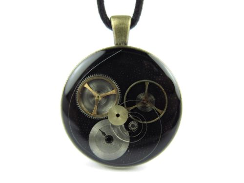 Pandantiv Steampunk Handmade P000780