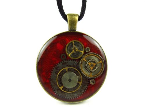 Pandantiv Steampunk Handmade P000787