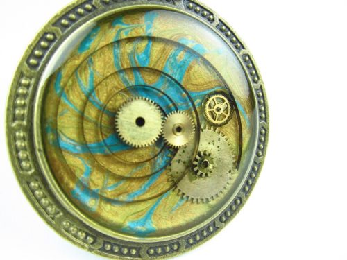 Pandantiv Steampunk Handmade P000796