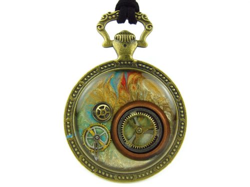 Pandantiv Steampunk Handmade P000799